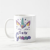 First Name Gemma D G Is For Gemma  Kaffeetasse (Links)