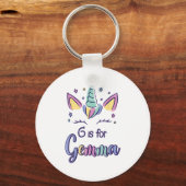 First Name Gemma D G Is For Gemma  Schlüsselanhänger (Vorderseite)