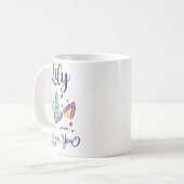 First Name Lily D Lily  Kaffeetasse (Vorderseite Links)
