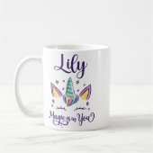 First Name Lily D Lily  Kaffeetasse (Links)