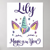 First Name Lily D Lily  Poster (Vorne)