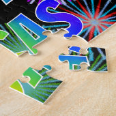 First Name "LUCAS", Fun "HAPPY BIRTHDAY" Puzzle (Seite)