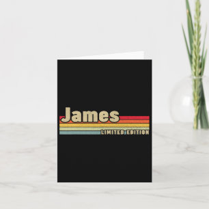 First Names Apparel James Men's Uni-Erwachsene Per Karte