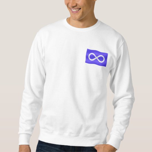 First Nation Shirt Metis Flag Sweatshirt Metis Top (Vorderseite)
