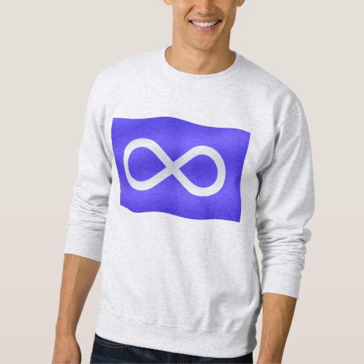 First Nation Shirt Metis Flag Sweatshirt Metis Top (Vorderseite)
