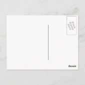 First Nations Cards Wolf Native Art Cards Metis Postkarte (Rückseite)