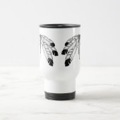 First Nations Gifts Native Art Travel Mugs Reisebecher (Mittel)
