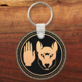 First Nations Schlüsselanhänger Native Wolf Art Me (Vorderseite)