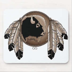 First Nations Wildlife Gaben Native Art Mousepad