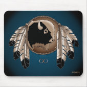 First Nations Wildlife Gaben Native Art Mousepad (Vorne)