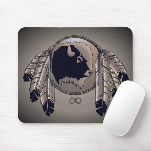 First Nations Wildlife Gaben Native Art Mousepad (Mit Mouse)