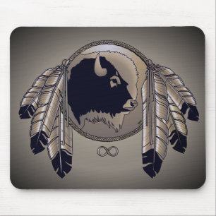 First Nations Wildlife Gaben Native Art Mousepad