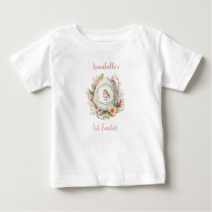 First Oaster Personalisiert Baby Girl T - Shirt