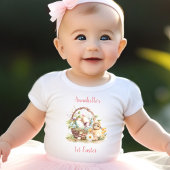First Oaster Personalisiert Baby Girl T - Shirt