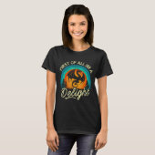 First Of All I'm A Delight Mythical Creature Angry T-Shirt (Vorne ganz)