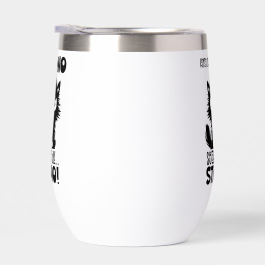 First Of All, No Funny Cat Lover Gift  (Rechts)