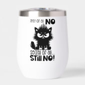 First Of All, No Funny Cat Lover Gift (Vorderseite)