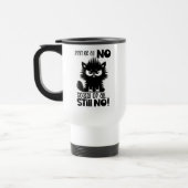 First Of All, No Funny Cat Lover Gift  Reisebecher (Links)