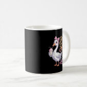 First Of Jesus Thinks A Delight Funny Goose Meme Kaffeetasse (VorderseiteRechts)