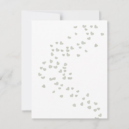 First Patricks Babydusche - Spiel-Einladung Einladung (Rückseite)