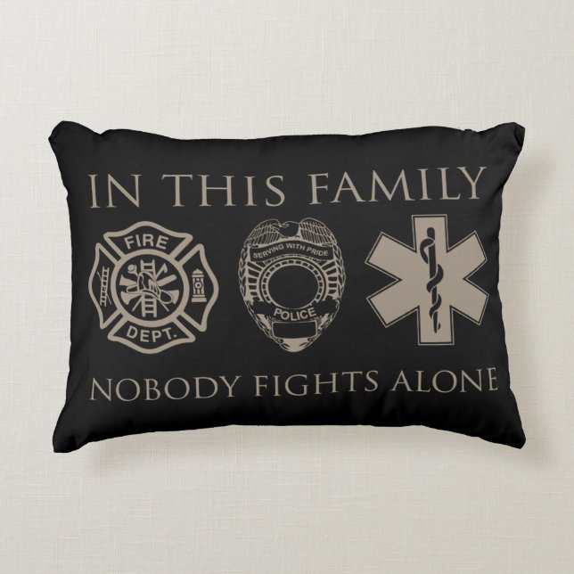 "First Responder" akzentes Pillow Dekokissen (Vorderseite)