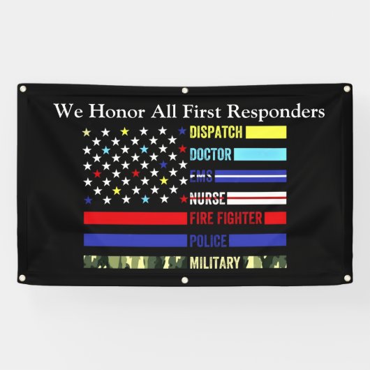 First Responder Banner (Horizontal)