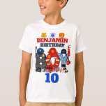 First Responder Birthday Boy | Zollalter T-Shirt<br><div class="desc">Feiern Sie mit diesem besonderen T - Shirt den ersten Geburtstag eines Babys,  ganz besonders und personalisiert</div>