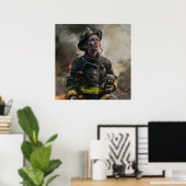 First Responder: Fireman 3 Poster (Heimbüro)