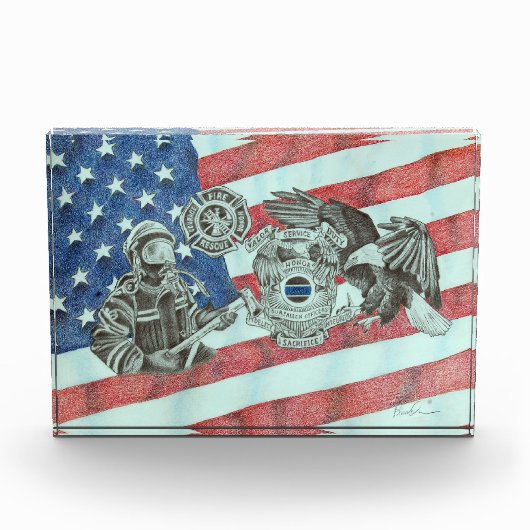 First Responder Fotoblock (Vorderseite)