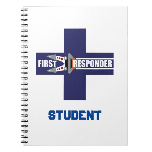 First Responder-Notebook Notizblock (Vorderseite)