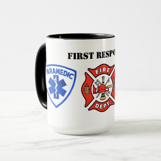 First Responder Tasse (Vorderseite Links)