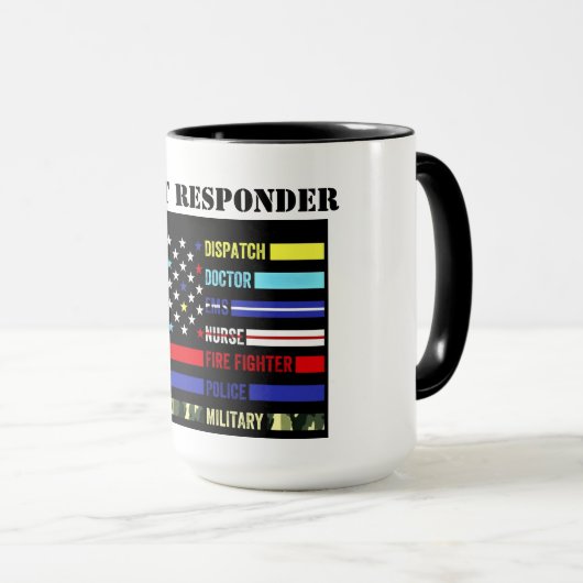 First Responder Tasse (VorderseiteRechts)