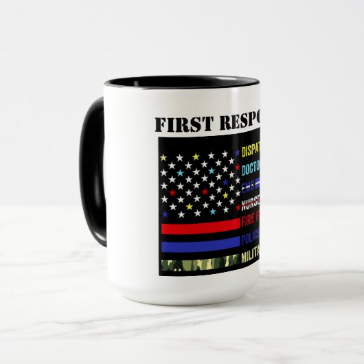 First Responder Tasse (Vorderseite Links)