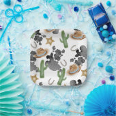 First Rodeo 1st Birthday Baby Cow Paper Plates Pappteller (Party)