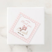 First Rodeo 1st Birthday Pink Western Geschenkanhänger (Beispiel)