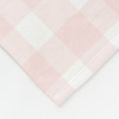 First Rodeo 1st Birthday Pink Western Photo Sign Fleecedecke (Ecke)