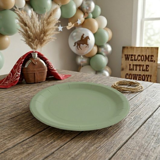 First Rodeo and Baby Boy Shower Pappteller