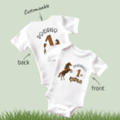 First Rodeo Baby Strampler