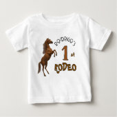 First Rodeo Baby T-shirt (Vorderseite)