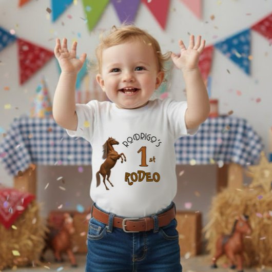 First Rodeo Baby T-shirt
