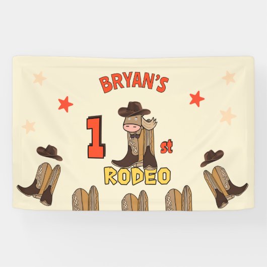 First Rodeo Banner (Horizontal)