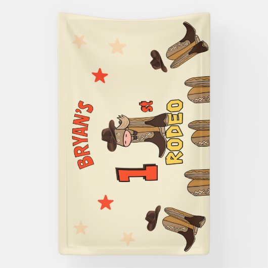 First Rodeo Banner (Vertikal)