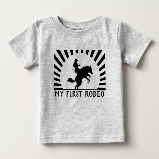 First Rodeo Birthday T Shirt (Vorderseite)