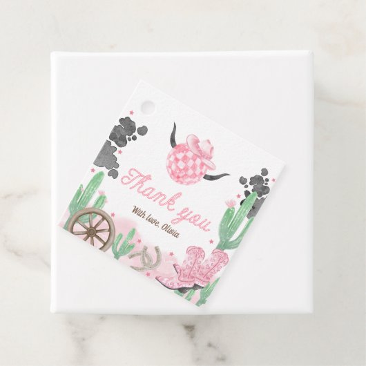 First Rodeo Boho Wild West Geschenkanhänger (Beispiel)