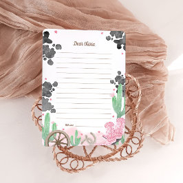 First Rodeo Boho Wild West Time Capsule Cards Einladung