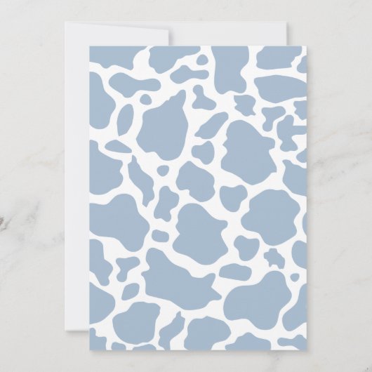 First Rodeo Cowboy Birthday Einladung (Rückseite)