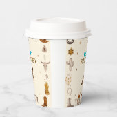 First Rodeo Cowboy First Birthday Pappbecher (Links)