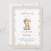 First Rodeo Einladung (Vorderseite)