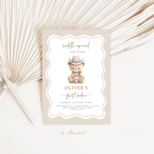 First Rodeo Einladung