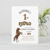 First Rodeo Einladung (Stehend Vorderseite)